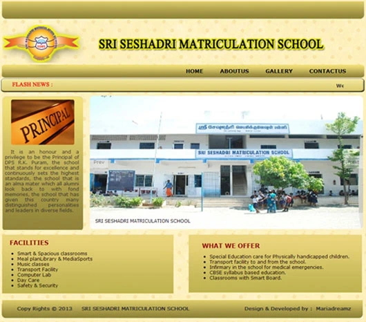 Sri Seshadri Matriculation School
